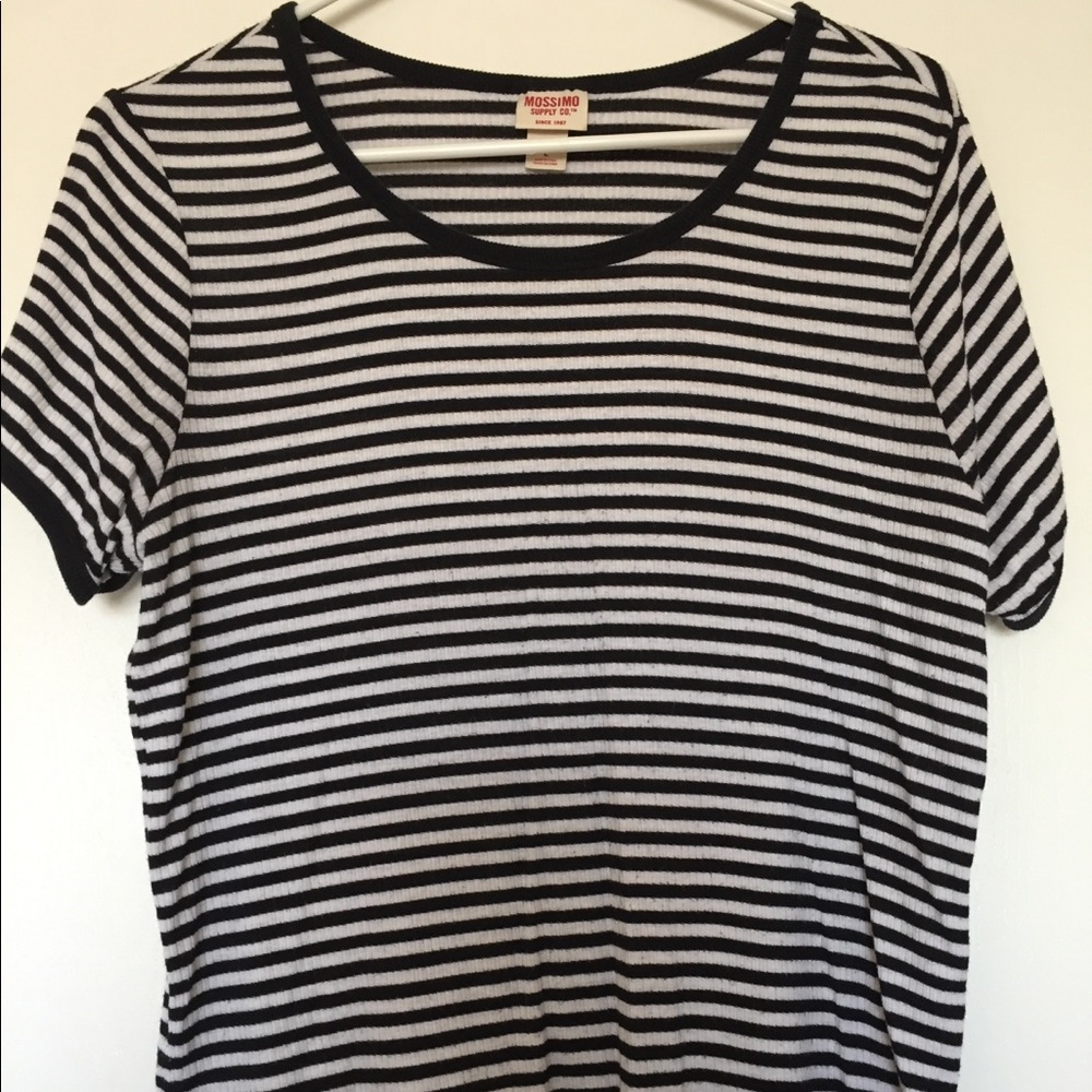 Black & White Striped Shirt